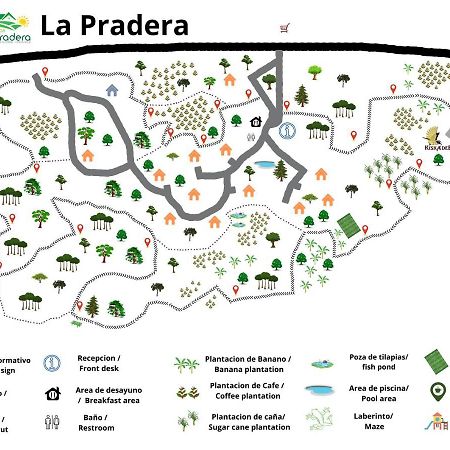 Cabanas La Pradera 호텔 Monteverde 외부 사진